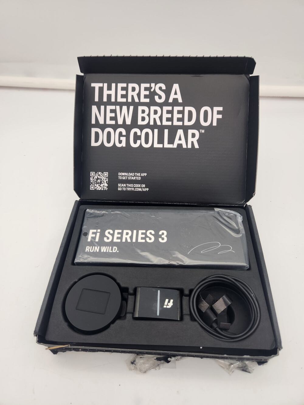 FI Series 3 Dog Collar Kit Size Large Gray F3-C-GY-L NIB
